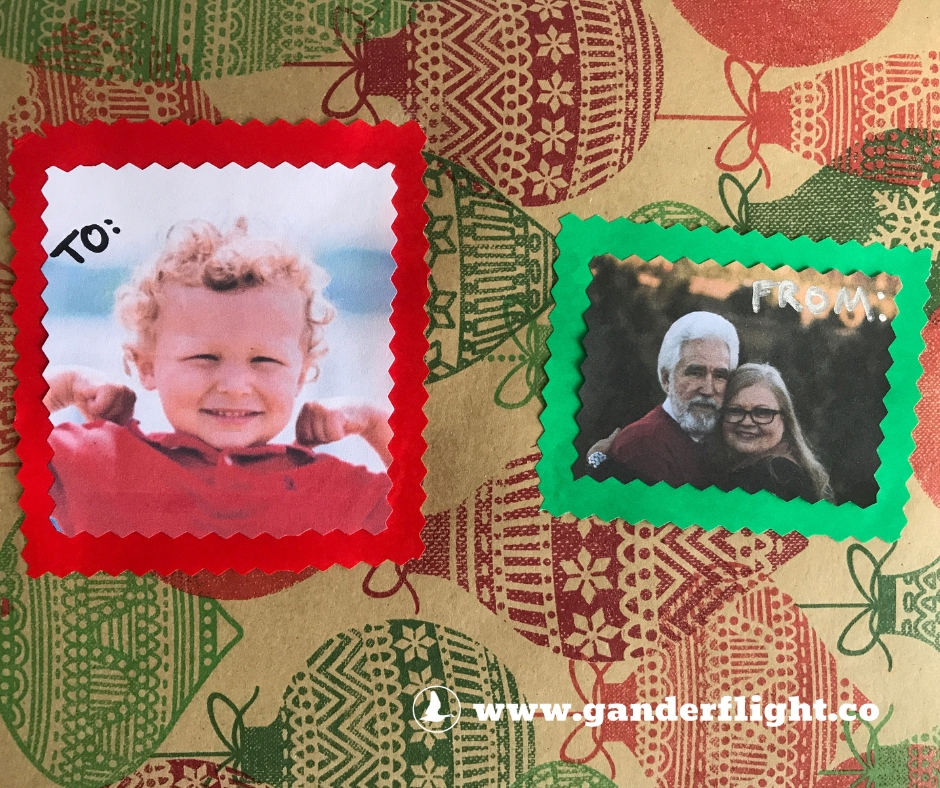 Holidays and Birthdays! Have little ones that can't read yet? Discover how to use photo gift tags to include them in the gifting fun!
