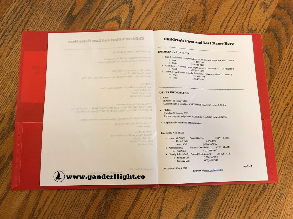 What information should you leave for your babysitter? Find out what this family includes in their babysitter info binder and download a free template!