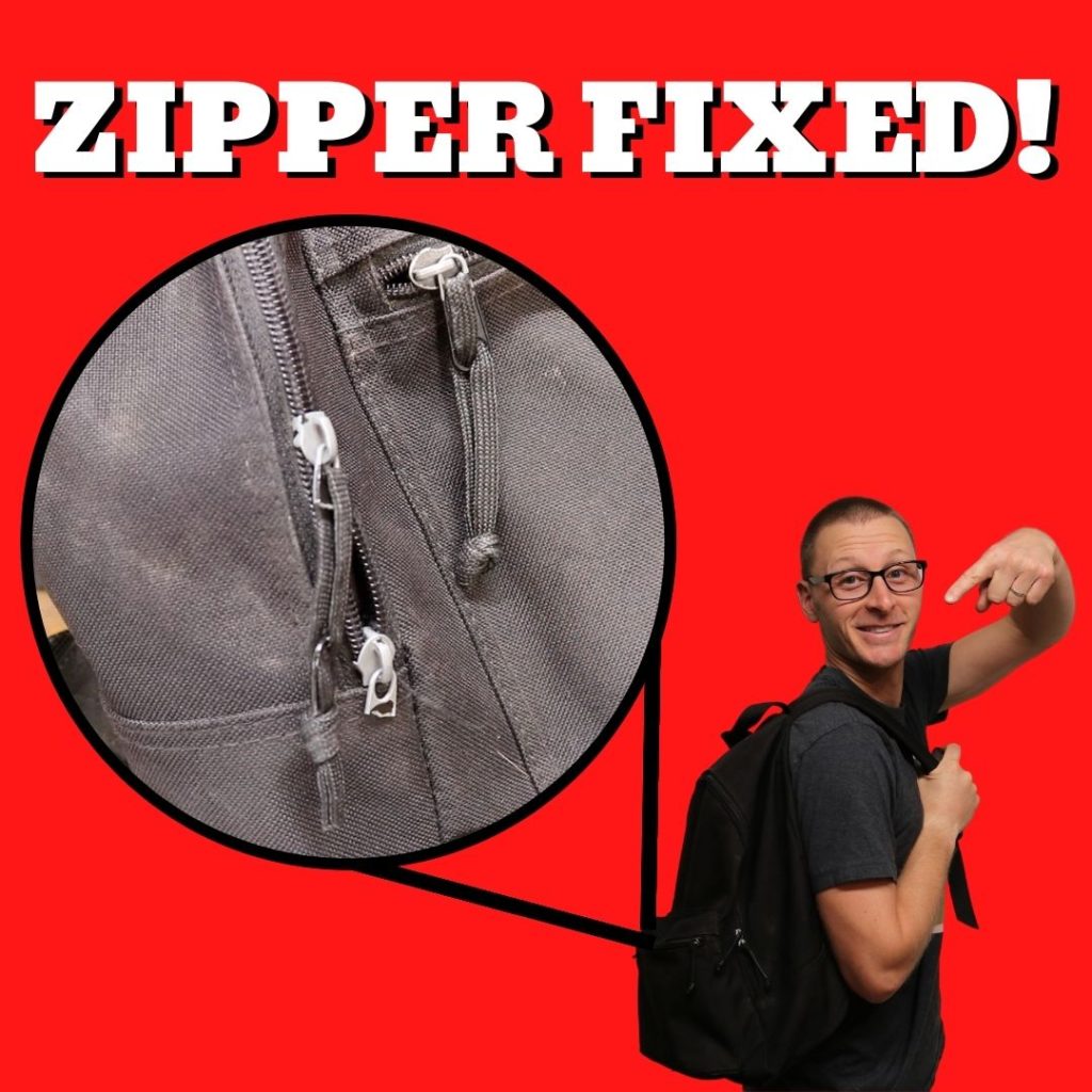 How Fix A Broken Zipper Pull & Upgrade to DIY Silent Zippers!